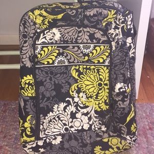 VERA BRADLEY BOROQUE LAPTOP BACKPACK